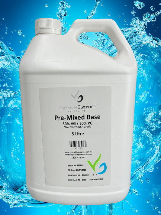 Mixing Vegetable Glycerin and Propylene Glycol