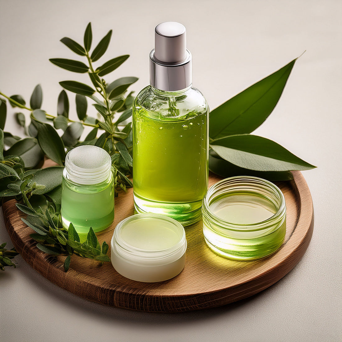 Beauty products made with Vegetable Glycerin