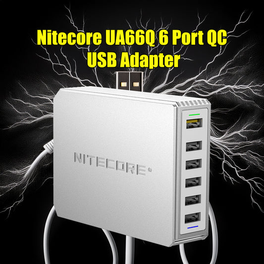 Nitecore UA66Q 6 Port QC USB Adapter
