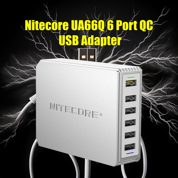 Nitecore UA66Q 6 Port QC USB Adapter