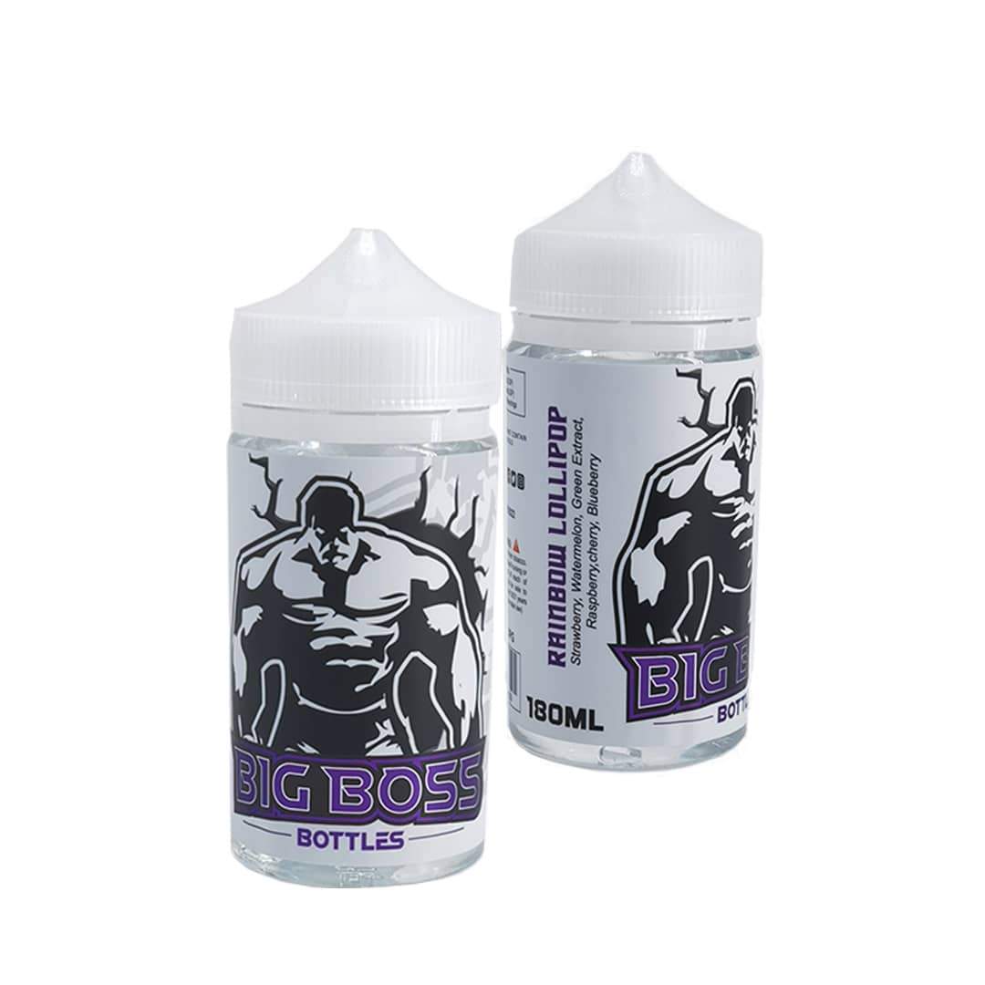Big Boss Bottles - Rainbow Lollipop - 180ml - Super Vape Store