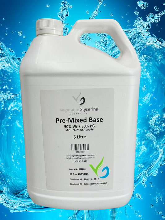 70/30 VG/PG 50/50 VG/PG USP Grade Vegetable Glycerine Propylene Glycol