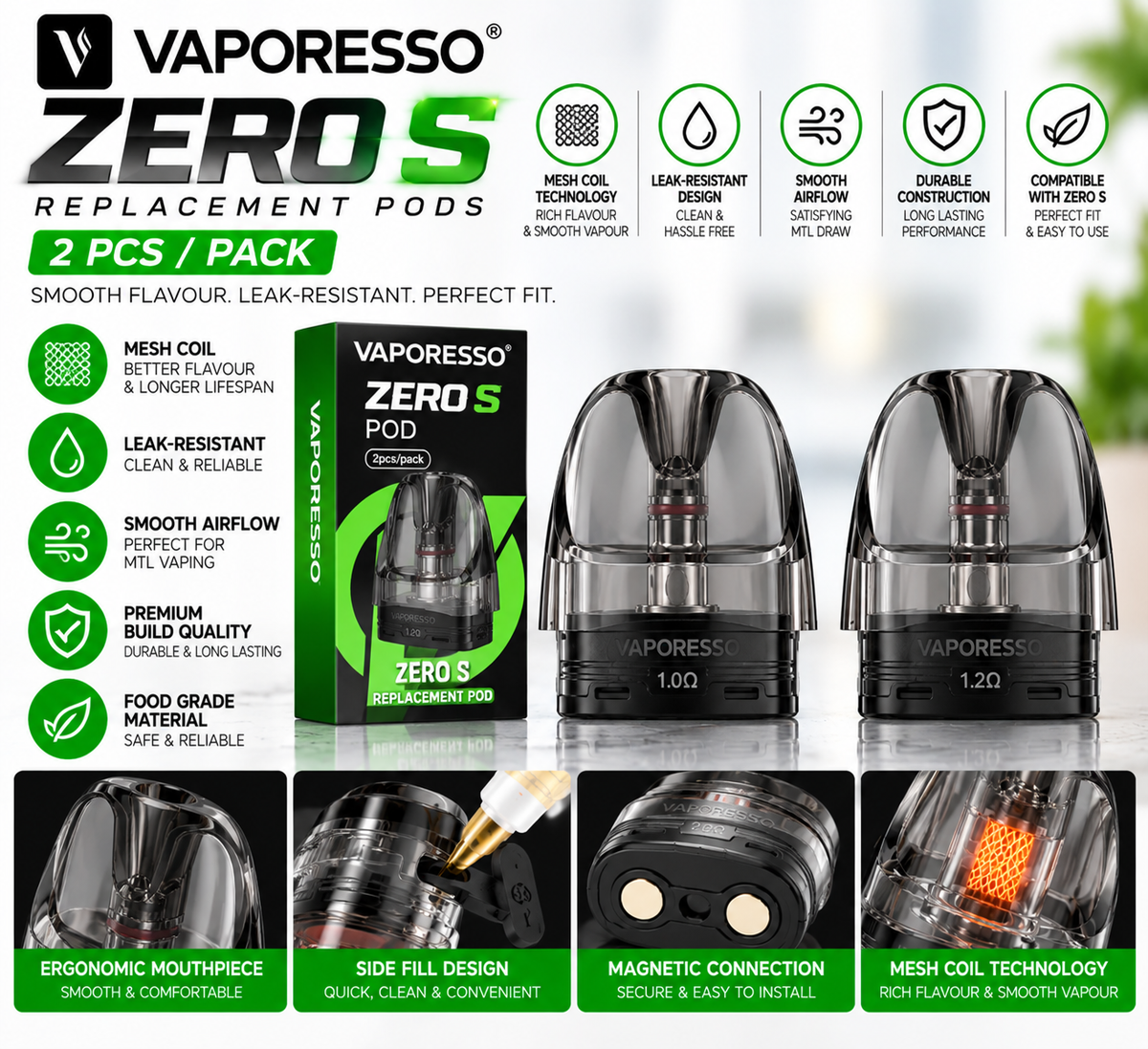 Vaporesso - Zero S  (2pcs/pack)