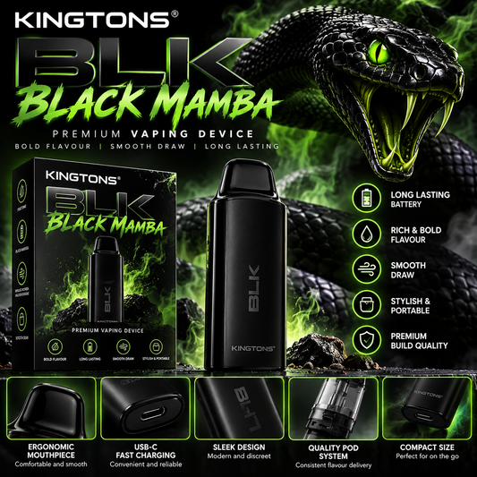 Kingtons BLK Black Mamba