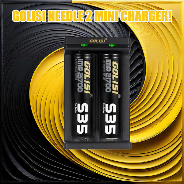 Golisi - Needle 2 Compact Mini Battery Charger