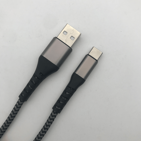 Heavy Duty USB Type C Braided Cord - Super Vape Store