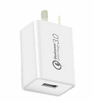 USB A Wall Charger Plug - Quick Charge 18W