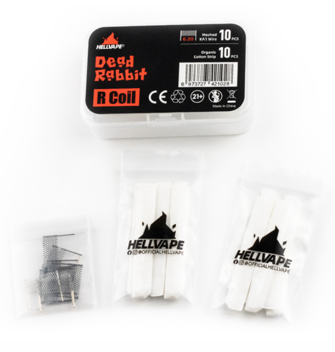 Hellvape Dead Rabbit R Tank Coil (10pcs/Pack) - Super Vape Store